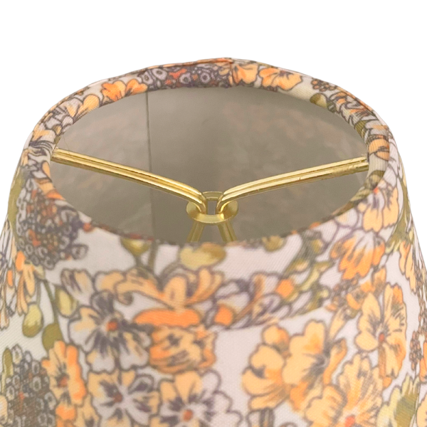 Geranium Floral, Gold and Yellow