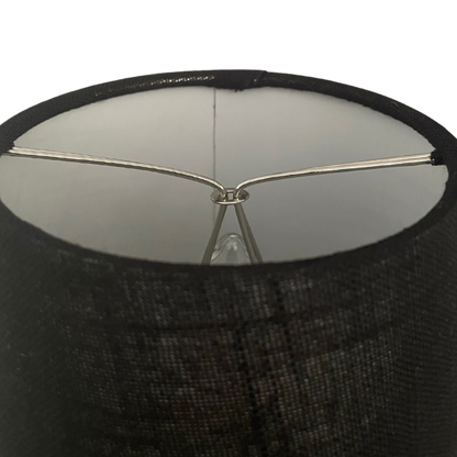MCM Drum, Black Linen