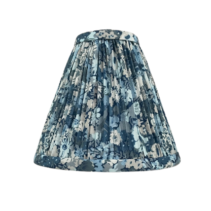 Water Color Floral, Blue & Grey